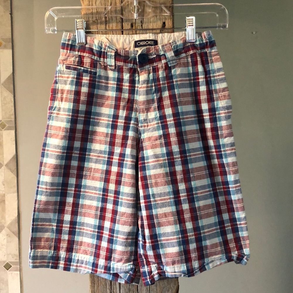 Boy’s Plaid Cherokee Shorts. Size 10